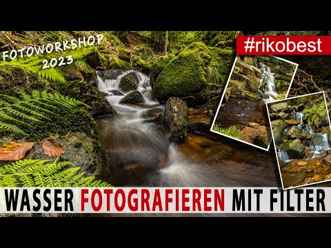 Wasser richtig fotografieren - CPL und ND Filter bei Wasserfällen verwenden - Fotografieren lernen