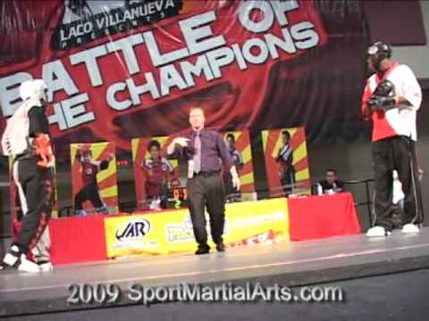 Alex Arceo Vs. Leon Jefferson - Point Sparring - Battle Of The Champions 2009