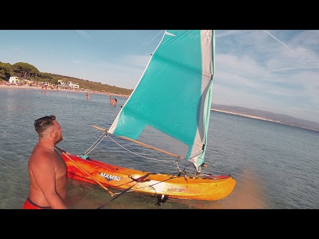 Convert a Kayak into a SailBoat • How To Make it