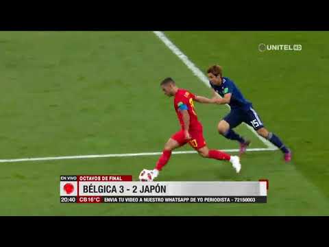 Belgium 3-2 Japan    ( World Cup RUSSIA 2018 )