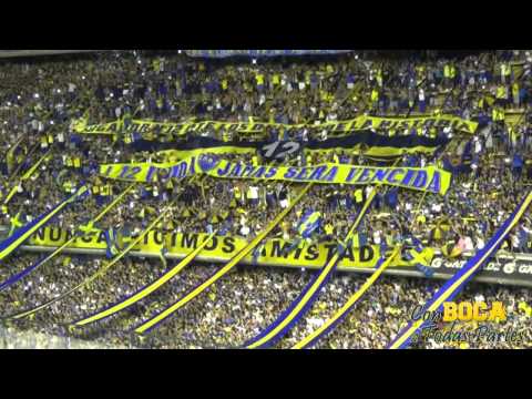 "GOL DE OSVALDO + River Decime que se siente / BOCA-ZAMORA 2015" Barra: La 12 • Club: Boca Juniors