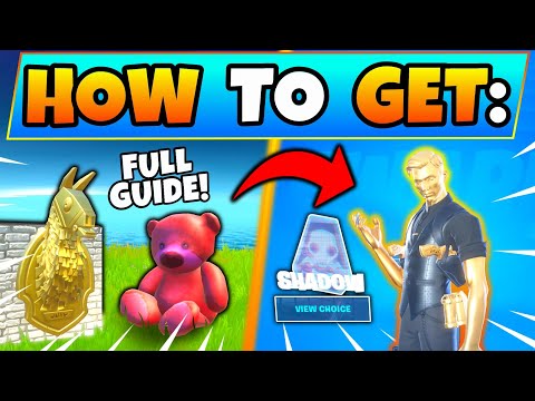Fortnite MIDAS GOLDEN LLAMA and MIDAS MISSION Challenges Guide! + Pink Teddy Bear in Battle Royale