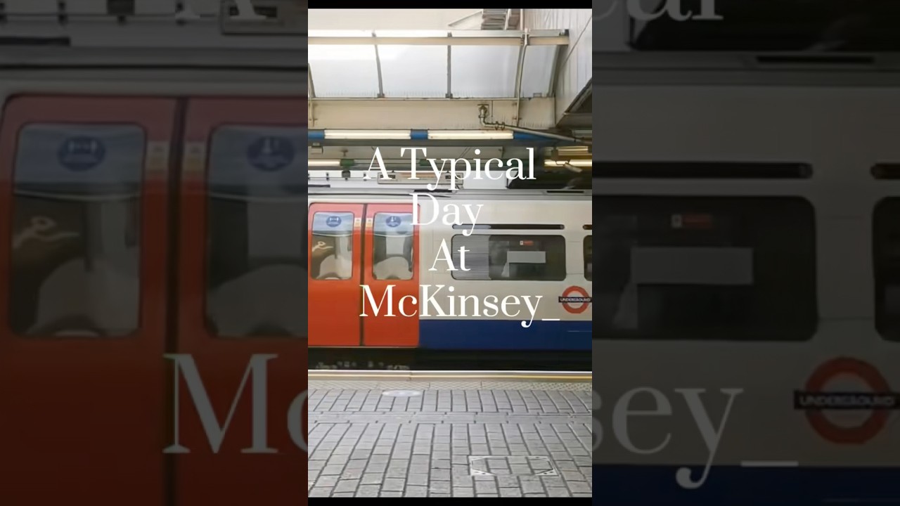 A typical day as a McKinsey consultant