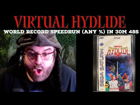 Virtual Hydlide Former WR Speedrun (Set Seed - Any%) in 30:48!