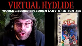 Virtual Hydlide Former WR Speedrun (Set Seed - Any%) in 30:48!