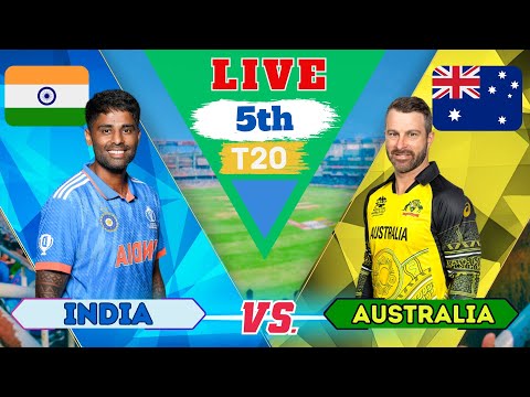 India vs Australia 5th T20 Match Live | IND vs AUS Live Score & Commentary | IND vs AUS #livestream