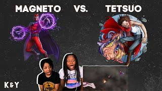 Magneto VS Tetsuo (Marvel VS Akira) DEATH BATTLE! REACTION!! | K&Y