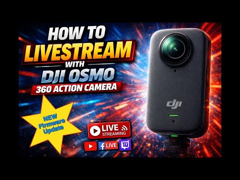 Now You can Livestream with the DJI Osmo 360