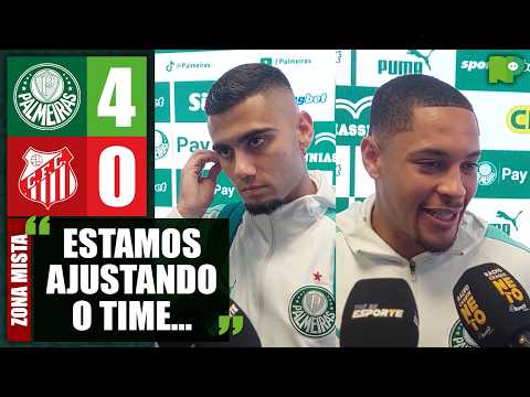 See what Andreas and Vitor Roque said in the mixed zone after Palmeiras 4 x 0 Capivariano in the ...