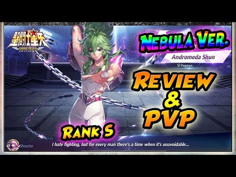 🔥 RANK S ANDROMEDA SHUN "NEBULA" [REVIEW & PVP] - Saint Seiya Awakening