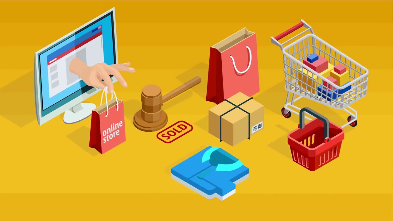 Animated ECommerce Store Promo | Online Shopping Website | Animated Explainer Video - TriNet Studios