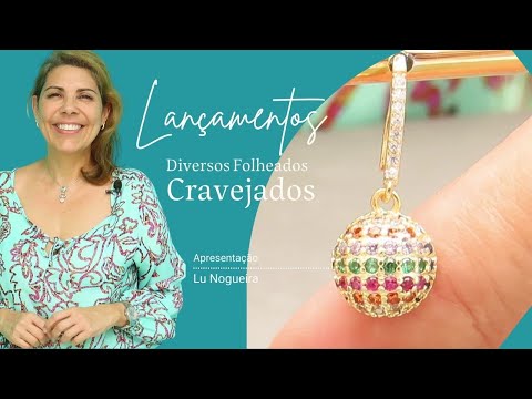 Crie Lindas Semijoias com micro Zircônias Cravejadas e Pedras Preciosas Naturais - Pedra Mística