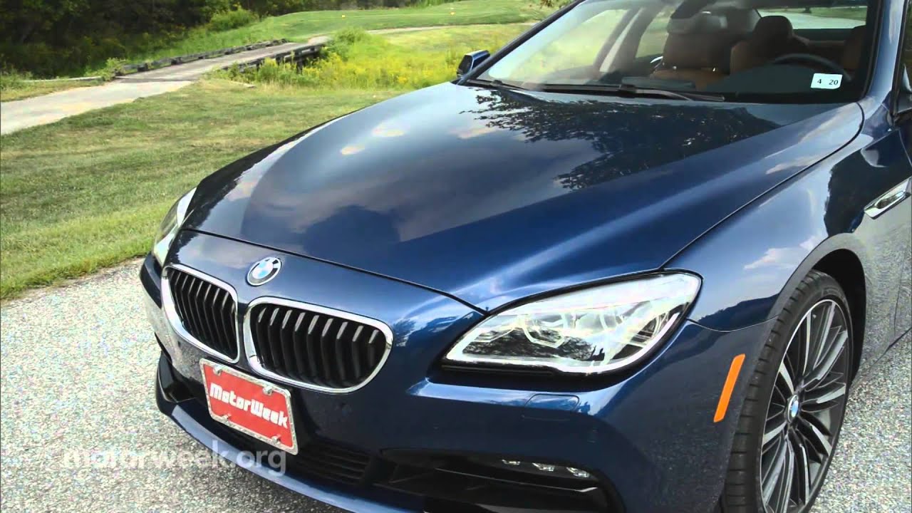 MotorWeek | Road Test: 2016 BMW 640xi Gran Coupe/ 2015 ...