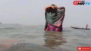 Indian Women open Bathing Ganga snan #GMRTV