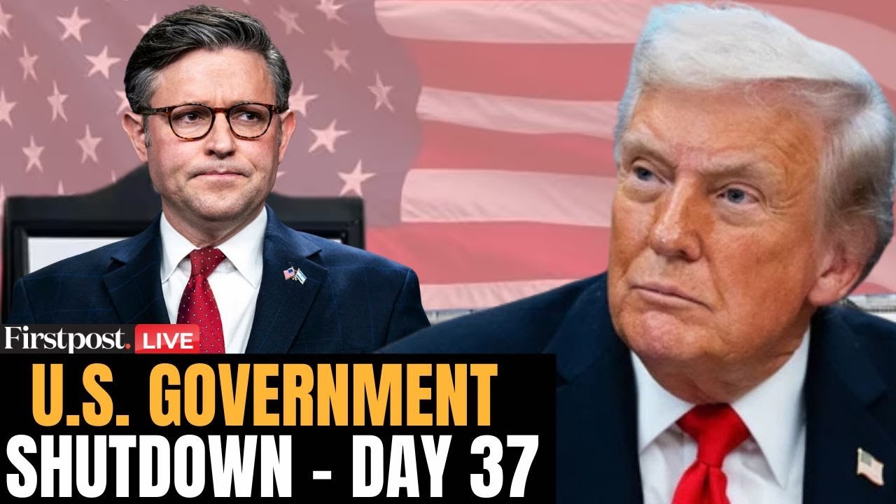 US Government Shutdown LIVE: Mike Johnson Addresses Media as Shutdown Impacts Millions |Donald Trump