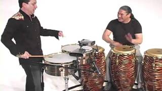 Video thumbnail for Raul Rekow and Karl Perazzo Perform in the LP Studio by Latin Percussion