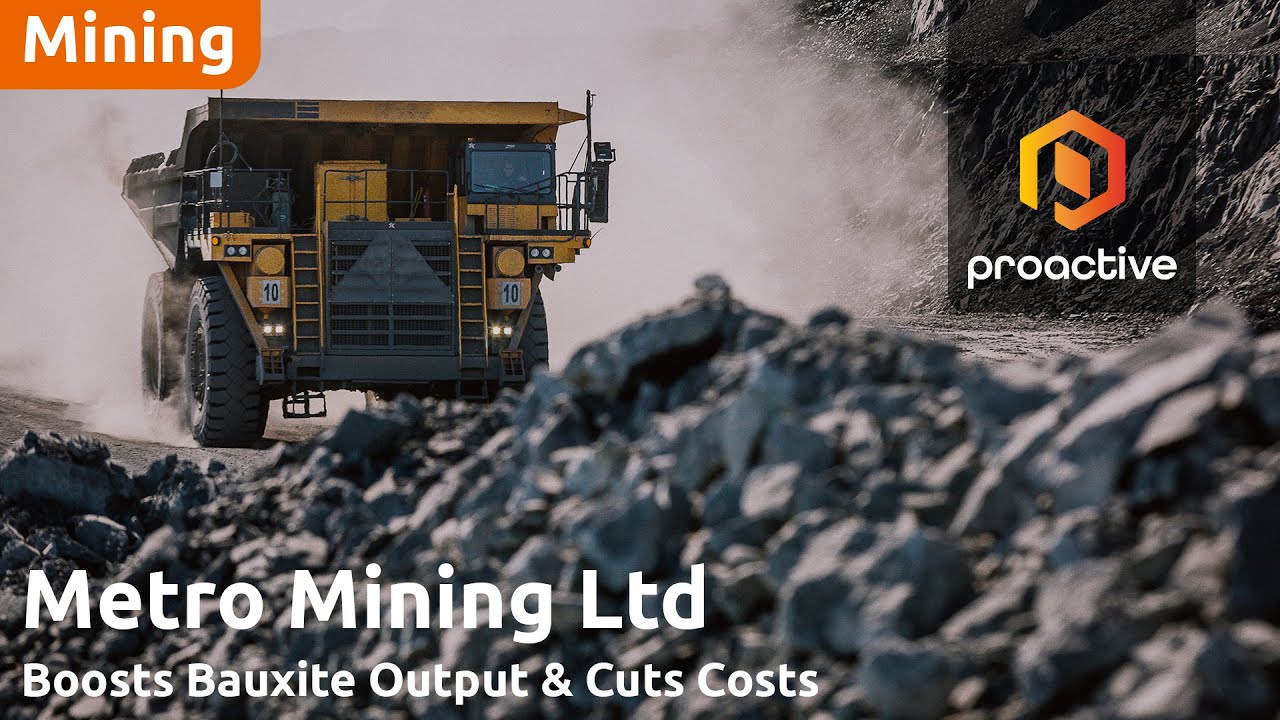 Metro Mining boosts Bauxite output & cuts costs