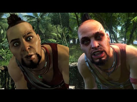 Far Cry 3 - Vaas E3 vs Retail (comparison)