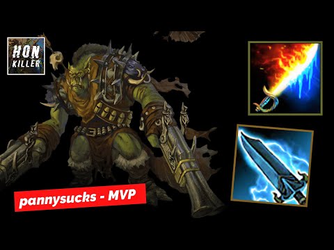 HoN Flint Beastwood DAWNBRINGER with NULLFIRE BLADE - MVP