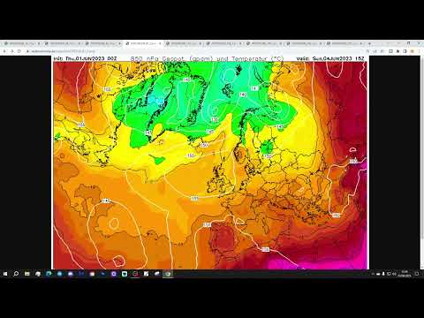 Ten Day European Weather Forecast: 1st To 11th June 2023
