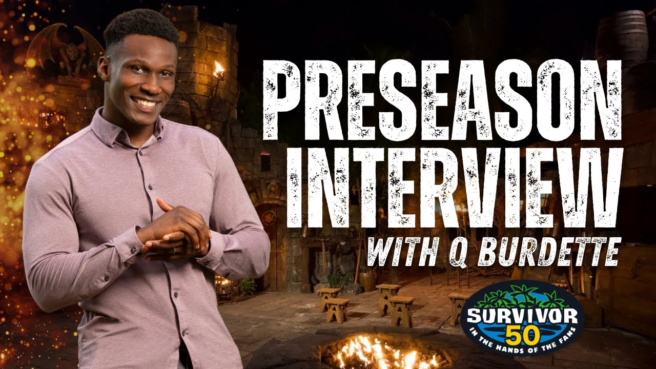 Survivor 50: Q Burdette Plans to Start Slow — Then 'All Bets Are Off' (Preseason Interview)
