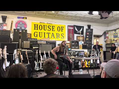 Panic Hysteric, Brandon Ellis. Guitar clinic HOUSE OF GUITARS. Rochester NY 09/28/24