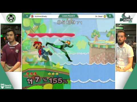 DGS16 - SchlimmShady (Mario) Vs. Dr. Dead (Sheik) - Losers Round 4 - Melee Singles
