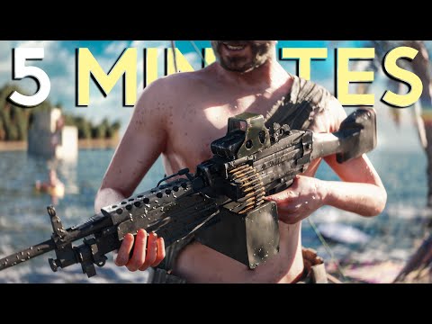 ROCK TO M249 IN 5 MINUTES - Rust