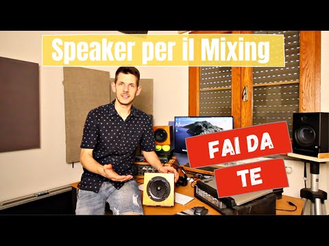 Costruire le Auratone 5C fai da te, studio monitors per il mixing