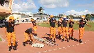 LADDER RAISING AND RESCUE (Industrial Category) - 1st BFP Caraga UFC