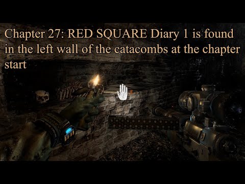 Metro: Last Light | Chapter 27: RED SQUARE | All Diary Pages | All Notes Locations