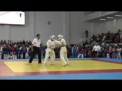 KWU-2014. Final - Vdovina Ekaterina vs. Bryukhanova Elena (Girls 16-17 years -65 kg)