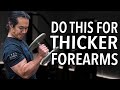 How to Get Thicker Forearms & Bigger Arms - OLD SCHOOL DUMBBELL EXERCISE