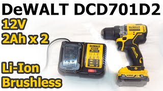DeWALT DCD701 D2-QW 12V (Brushless, Li-Ion)