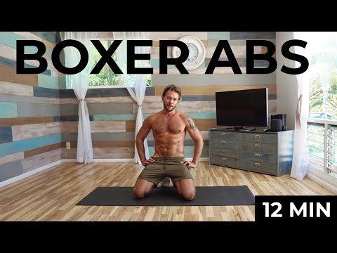 12 MIN BOXER ABS |  BOXER AB WORKOUT | AT HOME AB WORKOUT