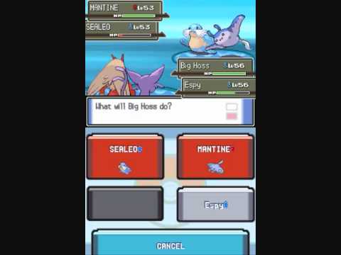 Let's Play Pokemon Platinum Part 83: Rock Climbin & Surfin