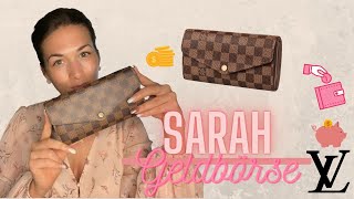 LOUIS VUITTON SARAH Geldbörse Review Deutsch