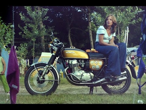 Holiday 1974 Honda CB 750 Benidorm Spain.