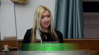Response to the Speech from the Throne (MLA Lynne Lund)