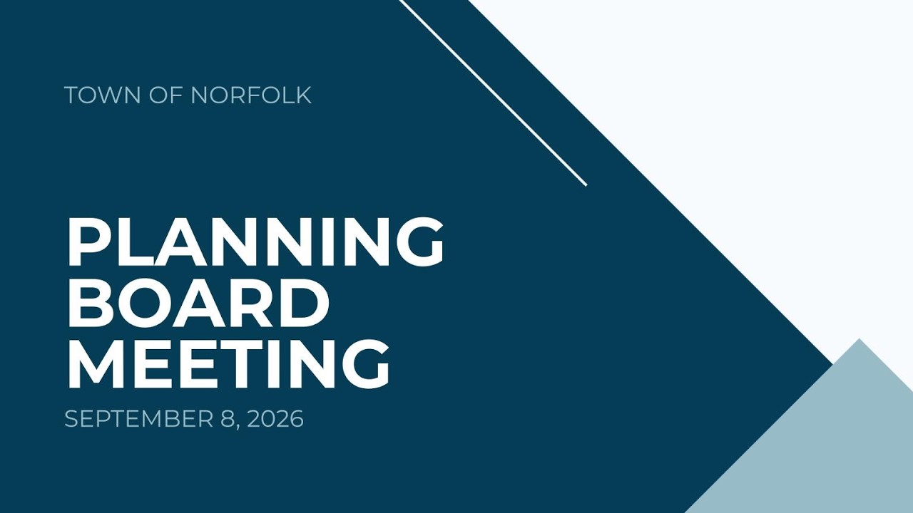 From the Planning Board