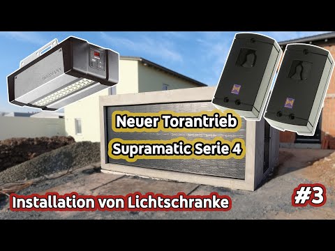 Installation einer Lichtschranke (Hörmann SupraMatic 4)