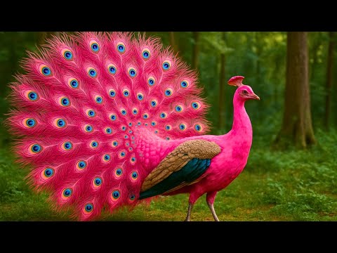 Pavos reales, faisanes y otras AVES que parecen SALIDAS del CIELO