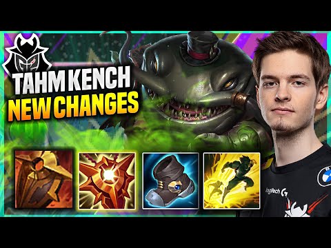 MIKYX FIRST GAME WITH TAHM KENCH NEW CHANGES! - G2 Mikyx Plays Tahm Kench SUPPORT vs Zilean! |