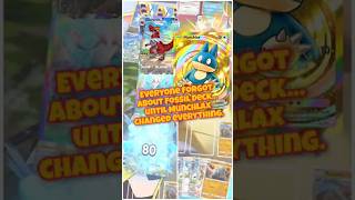 Everyone forgot about Fossil Deck... until Munchlax changed everything #pokemontcgpocket #pokemontcg