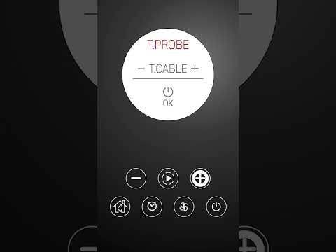 User menu - Information and settings