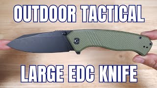CIVIVI PLACOID KNIFE REVIEW: GREAT BUDGET LARGE FOLDING EDC KNIFE #edcknife #edcgear #knifeskills