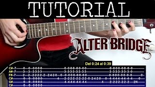 In loving memory de Alter bridge (Tutorial de Guitarra) / how to play