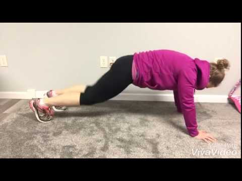 Plank tuck jumps