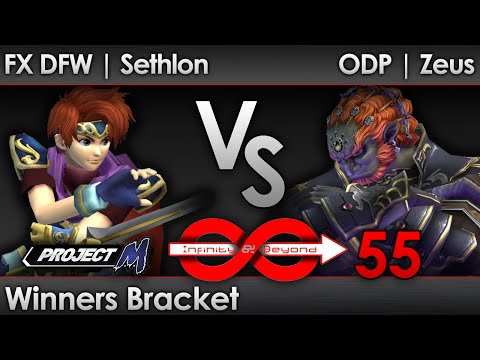 IaB! 55 PM - FX DFW | Sethlon (Roy) vs ODP | Zeus (Ganon, Sonic) - Winners Bracket