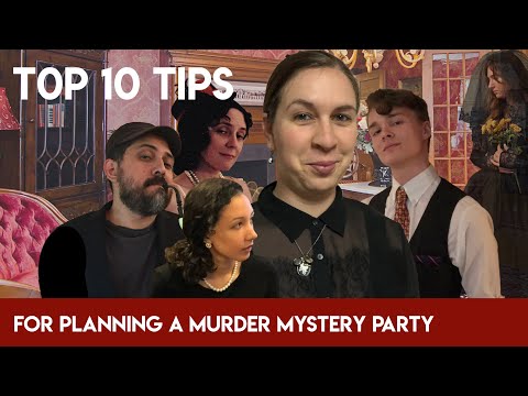 Top 10 Tips for Planning a Murder Mystery Party (EASILY AND ON A BUDGET)